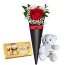 Cone de Rosas Red Amor