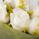 Buquê Elegance de Rosas Brancas