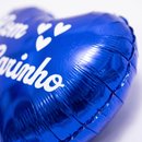 Balão metalizado azul