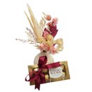 Arranjo de Flores Secas Bougainville Rosa