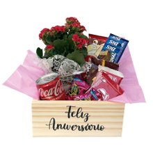 Box de Chocolates e Coca-Cola