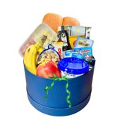 Cesta de Café da Manhã com Frios