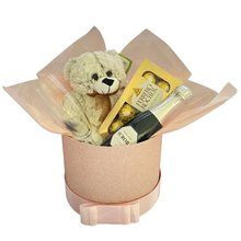 Box Gliter Espumante com Chocolates