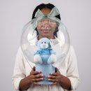 Pelúcia no Balão Maternidade Azul