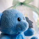 Pelúcia no Balão Maternidade Azul