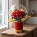 Rosas Vermelhas no Balão