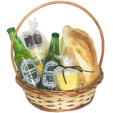 Cesta Artesanal - Heineken e Antepastos