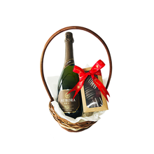 Cesta Espumante e Morangos