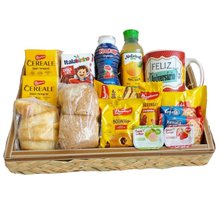 Cesta de Café da Manhã Felicidade