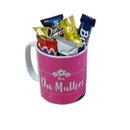 Caneca Dia das Mulheres com Chocolates
