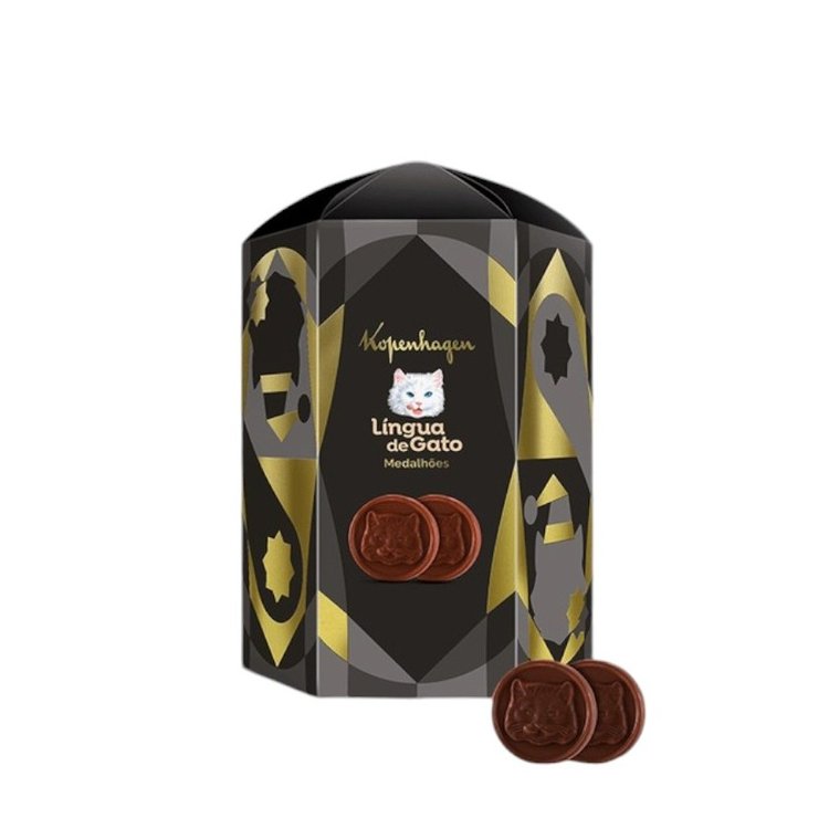 Medalhão Língua de Gato 149G