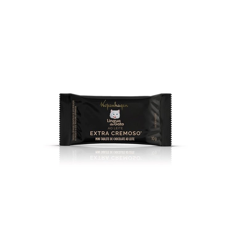 Mini Tablete Língua de Gato Extra Cremoso 10G