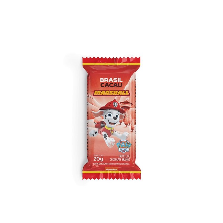 Tablete Branco Patrulha Canina 20g