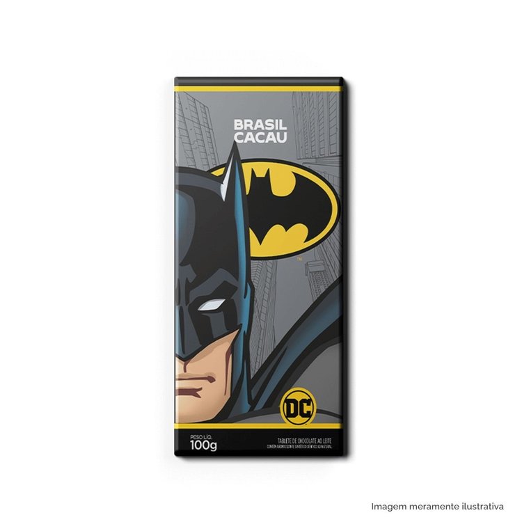 Tablete Cookies Amargo Batman Liga da Justiça