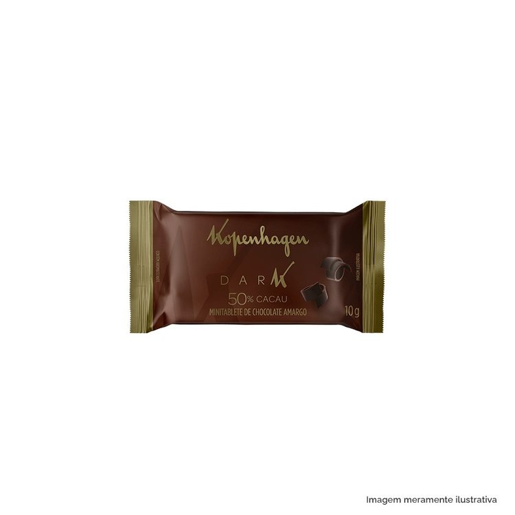 Mini Tablete Amargo 10G