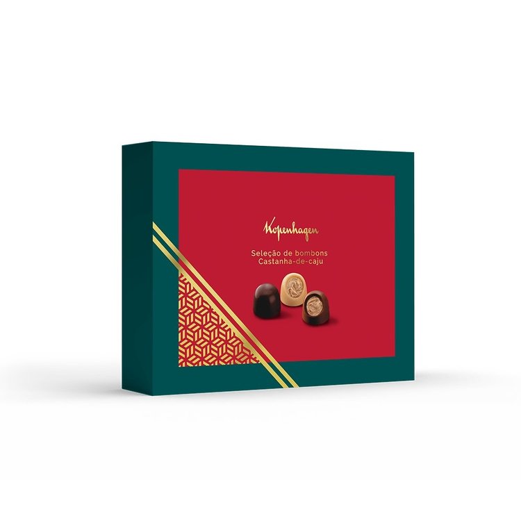 Caixa Seleção de Bombons Castanha-de-Caju 225G