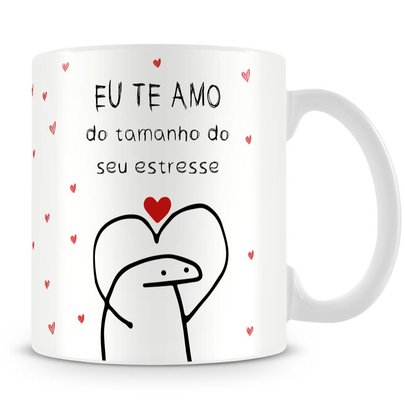 Caneca Flork Meme Rep Bardei Tiu Iu Aniversário Te Amo