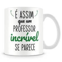 Caneca Professor Incrível