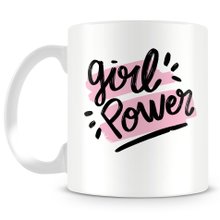 Caneca Girl Power Rosa