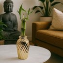 Vaso Haiti em Cerâmica com Bambu da Sorte