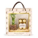 Kit de Páscoa com Bambu da Sorte e Chocolate