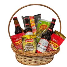 Cesta Especial de Cervejas e Petiscos 