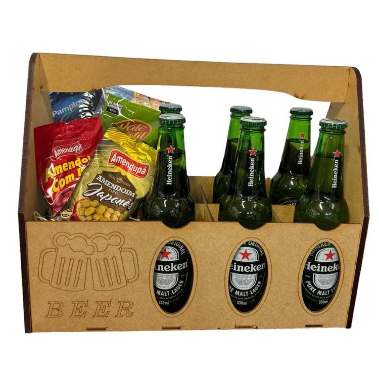 Engradado de Cerveja e Petiscos