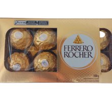 caixa de ferrero com 8 unidades