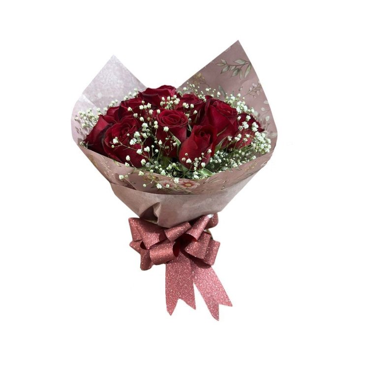 Buquê Compacto de 30 Rosas