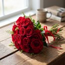 Buquê de 12 Rosas Apaixonada 