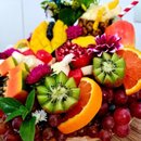 Cesta de Frutas Frescas para Café da Tarde Primavera