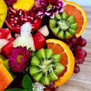 Cesta de Frutas Frescas para Café da Tarde Primavera
