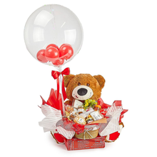 Presente com Urso Apaixonado Café da Manhã Artesanal 