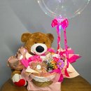 Presente com Urso Apaixonado Café da Manhã Artesanal 