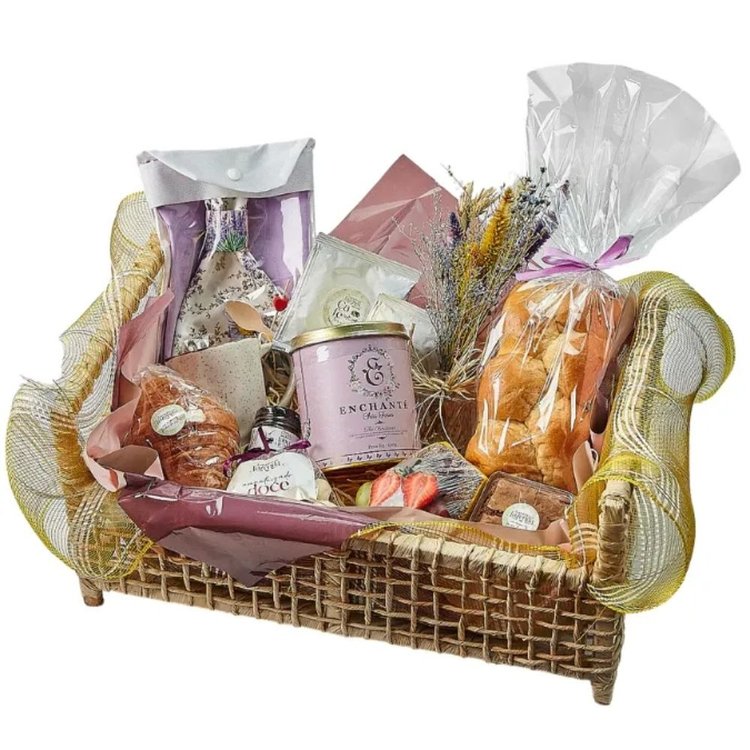 Cesta de presente Suavidade das Manhas