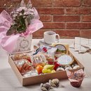 Cesta de Café da Manhã Senhorita Muffin Flor