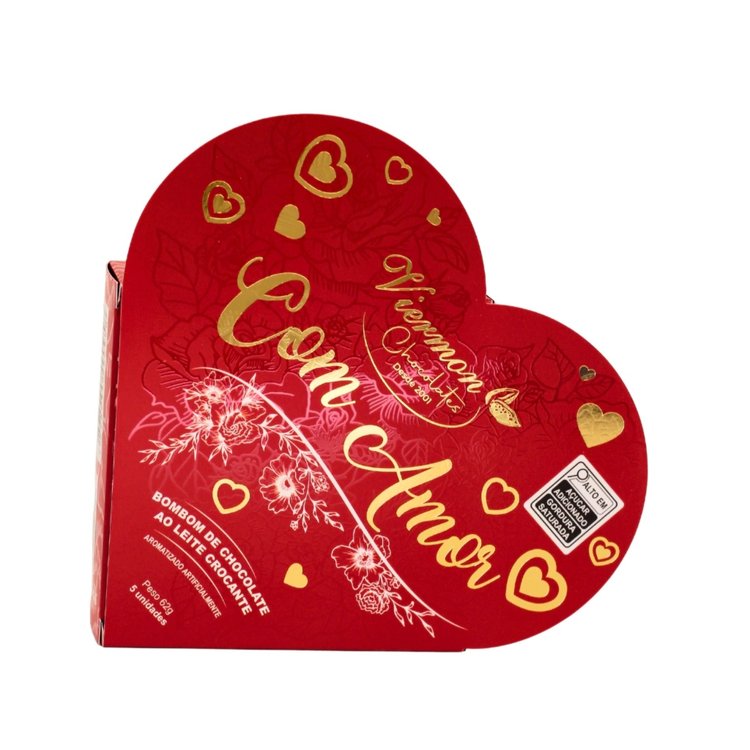 Chocolate Coração com Amor
