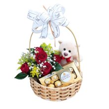 Cesta Emoção de Amor 