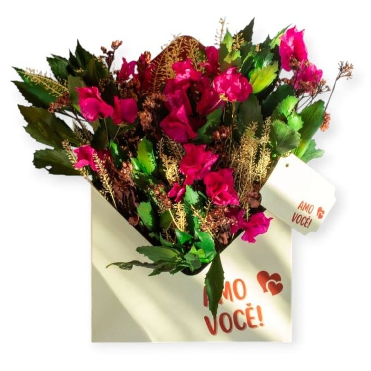 Caixa Floral Amor Eterno