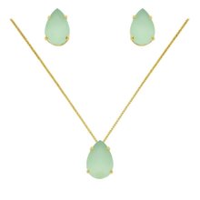 Conjunto Cristal Verde 