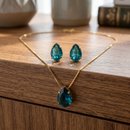 Conjunto Cristal Azul Céu