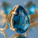 Conjunto Cristal Azul Céu