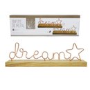 Dream Decorativo em Metal e Madeira 