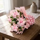 Buquê com Rosas e Astromélias 