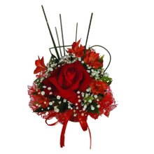 Solitário de Rosa Vermelha