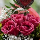 Buquê Romântico com Rosas Vermelhas 