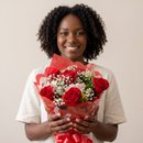 Buquê Clássico 6 Rosas