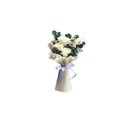 Buquê com 3 Rosas Brancas