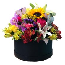 Box Luxo Com Mix de Flores 
