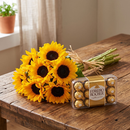 Amor Em Girassóis & Ferrero Rocher 